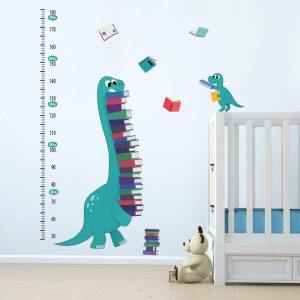Little Deco Adesivo Murale Dinosauro Per Cameretta 59x35 Cm - T-Rex, Made In Germany, Rimovibile E Certificato B1